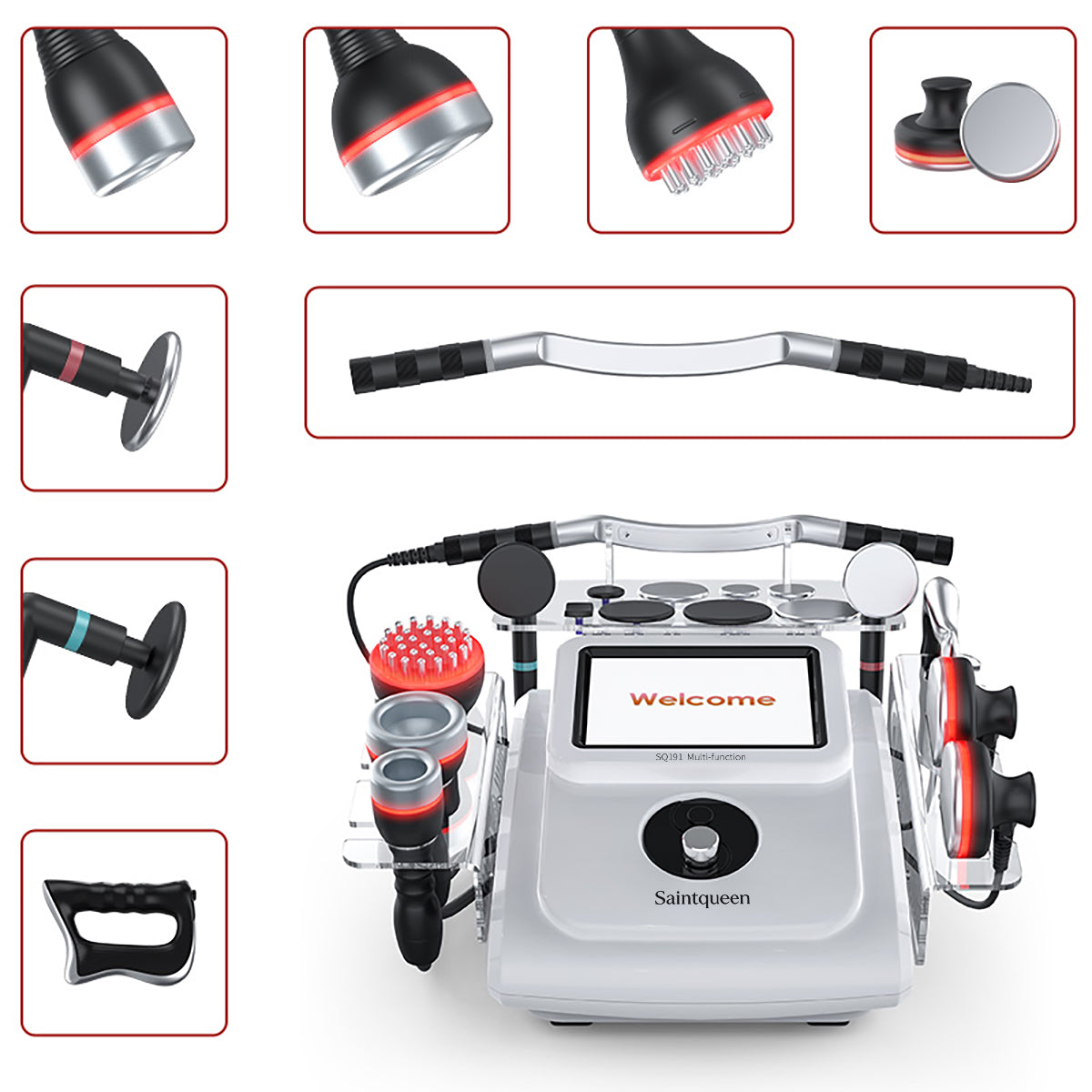 SQ191 8-in-1 448 kHz Salon Beauty Machine Main image