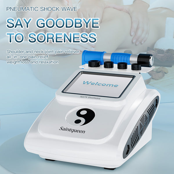 SQ174 Appareil de massage pneumatique avec 5 embouts interchangeables