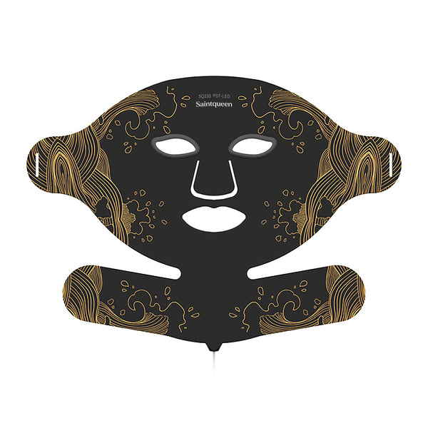 SQ131 Masque LED visage en silicone souple, 156 LED et 8 modes