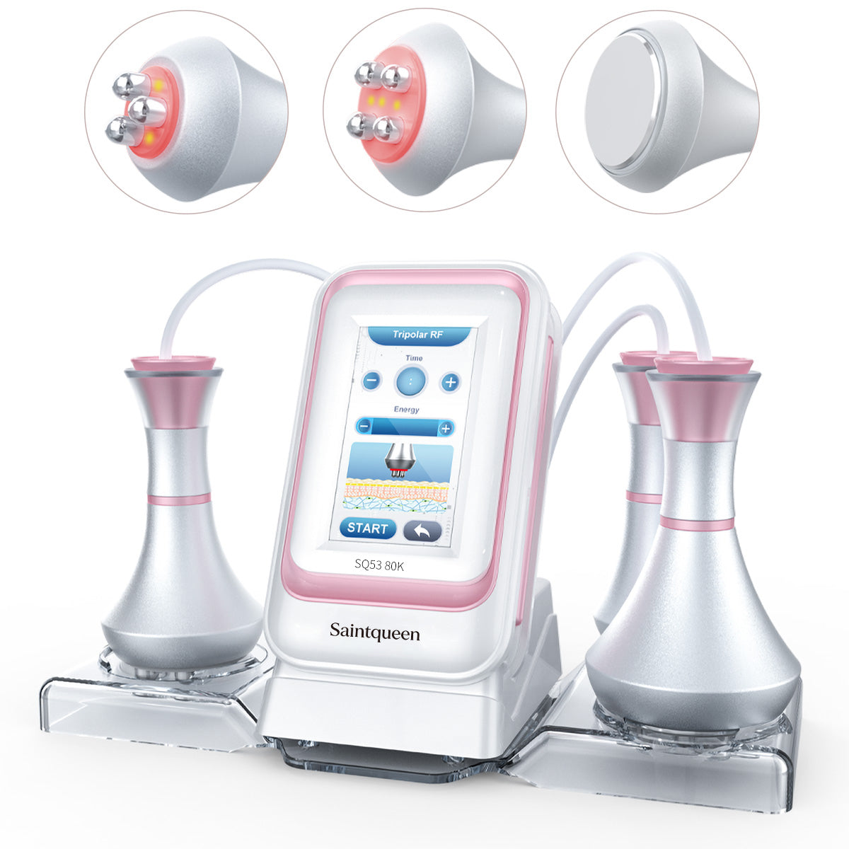 SQ53 Basic 3-en-1 – Cavitation 80K et RF 3 et 4 pôles Image principale du produit
