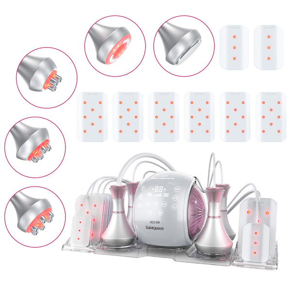 SQ52 Pro 6-en-1 – Cavitation 80K, RF, massage sous vide et plaques laser