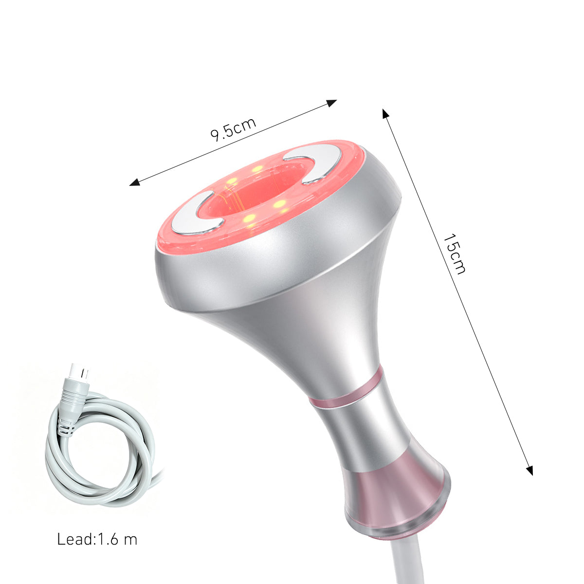 SQ52 Pro 6-en-1 – Cavitation 80K, RF, massage sous vide et plaques laser