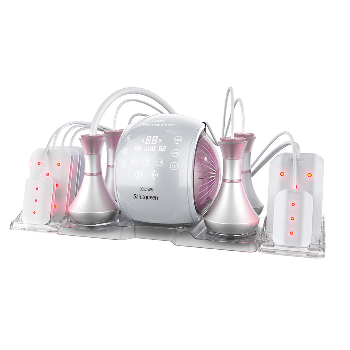 SQ52 Pro 6-en-1 – Cavitation 80K, RF, massage sous vide et plaques laser