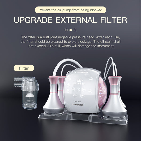 SQ52 Pro 6-en-1 – Cavitation 80K, RF, massage sous vide et plaques laser