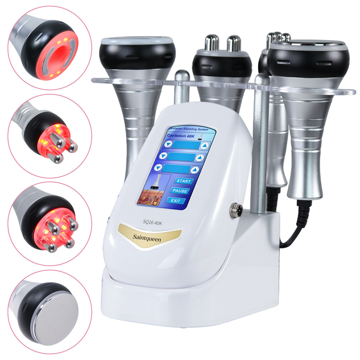 SQ16B Basic – Appareil silhouette 4-en-1, cavitation 40K, RF et vide Image principale du produit