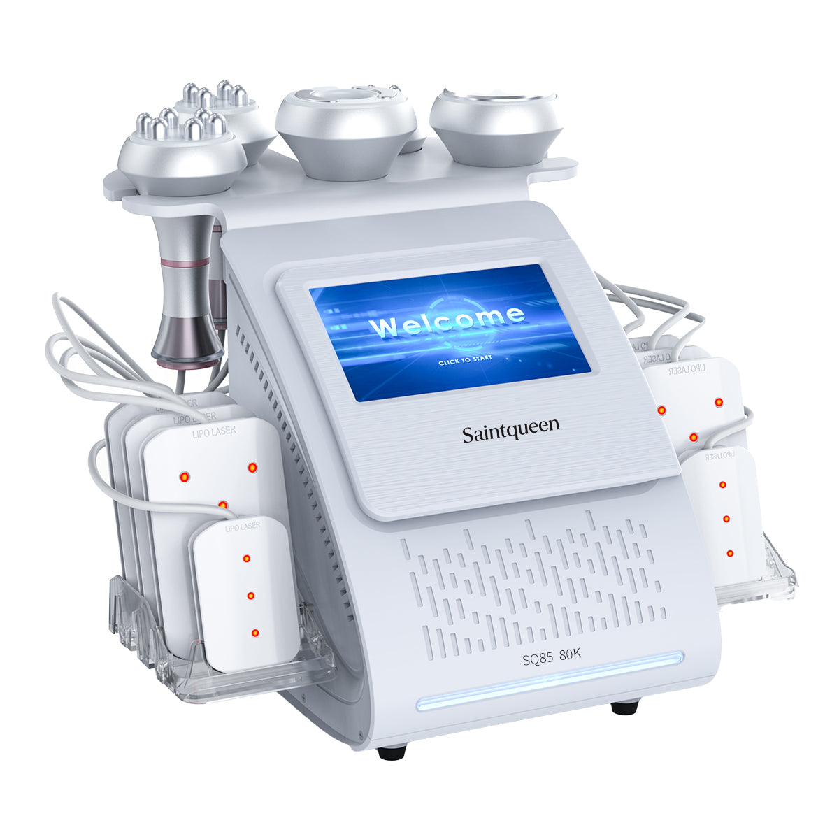 SQ85C Pro 6-en-1 – Cavitation 80K, RF et grandes et petites plaques laser Image secondaire du produit