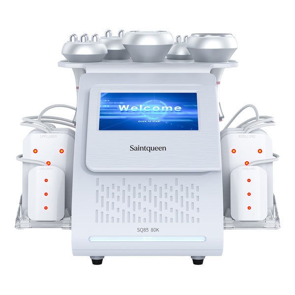 SQ85C Pro 6-en-1 – Cavitation 80K, RF et grandes et petites plaques laser