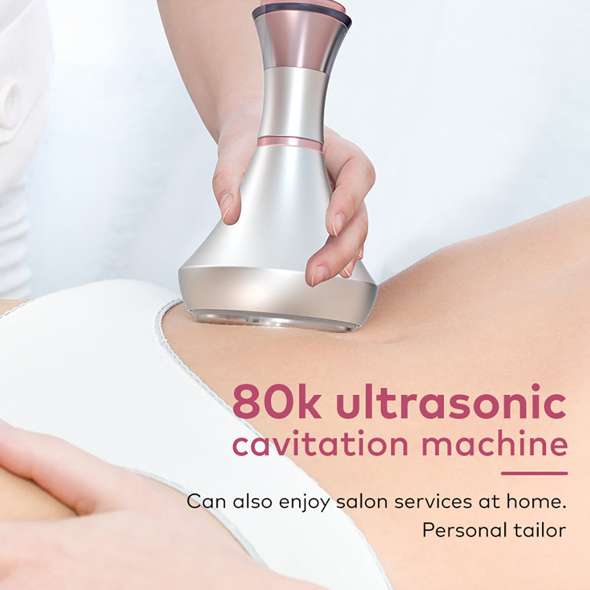 SQ85E Plus 9-in-1 80K Ultrasonic Cavitation & RF Machine with Laser + Microcurrent Pads