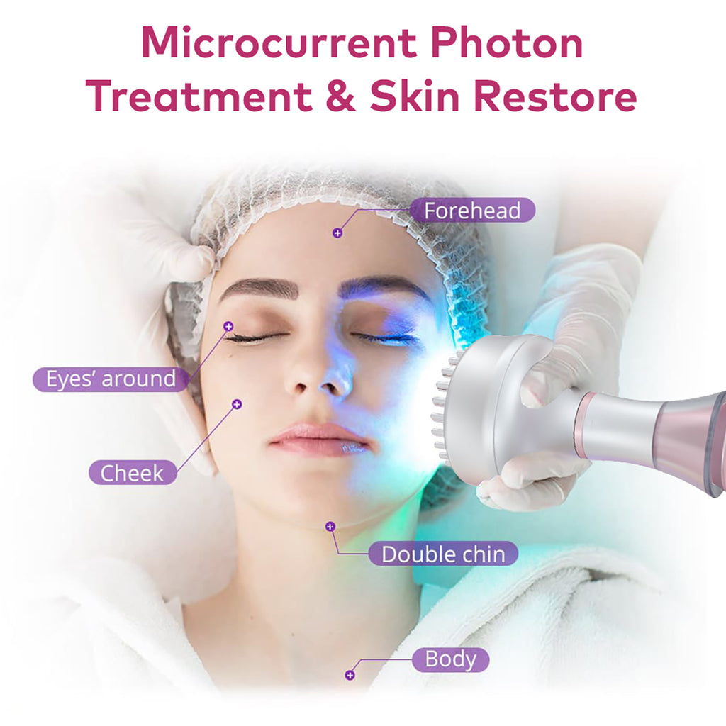 SQ90E Plus 9-en-1 – Cavitation 80K, RF, plaques combinées, EMS et marteau froid