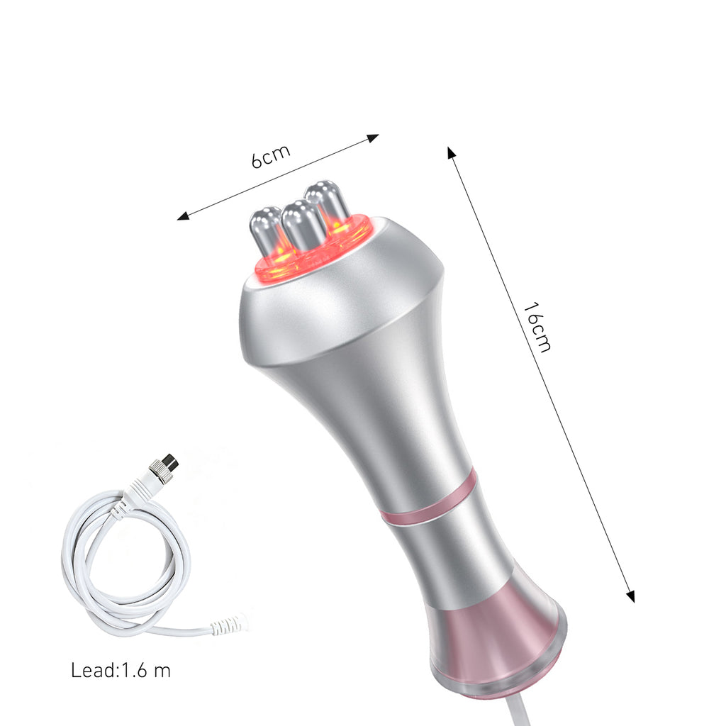 SQ121B Pro, 6in1 80K Cavitation Body Machine, RF Skin Tightening with Laser EMS Microcurrent Pad, Vacuum Negative Pressure Massage Body Contouring Shaping