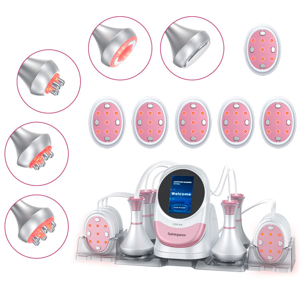 SQ96 Pro 6-in-1 80K Cavitation Machine with Oval Laser Pads