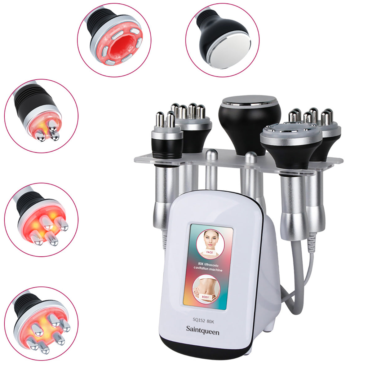 SQ152 Pro – Appareil silhouette 5-en-1, cavitation 80K et RF Image principale du produit
