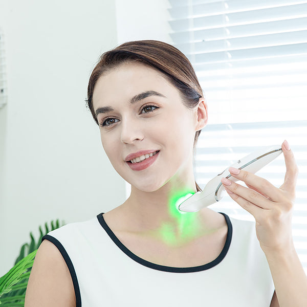SQ42 RF Neck & Eye Beauty Device Set with LED Light