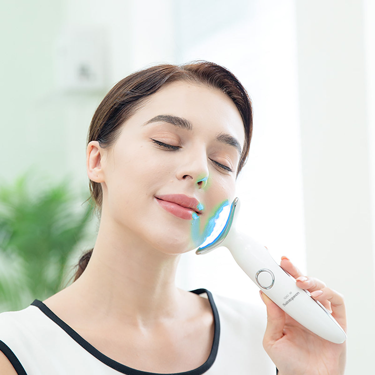 SQ42 RF Neck & Eye Beauty Device Set with LED Light