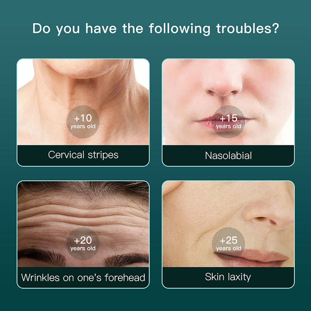 SQ106 EMS Neck & Face Beauty Device with LED Light